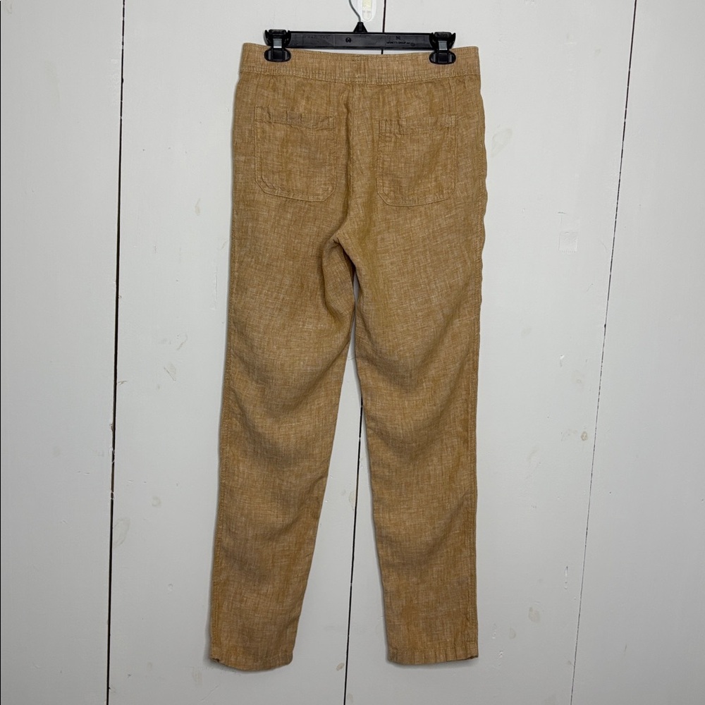 Lilly Pulitzer Tan Taron linen pants size small - Picture 4 of 7